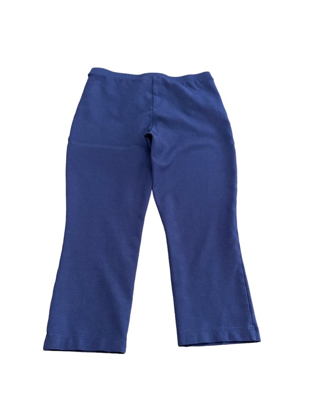 Chico's Capri Size 0 Small Blue Fabulously Slimming Pull On Pants Tummy Control